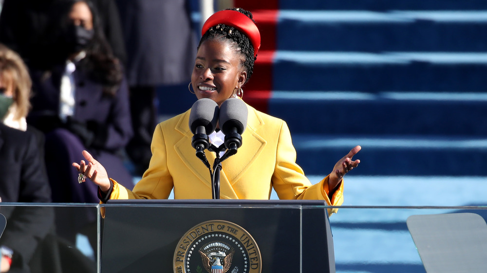 Amanda Gorman at inauguration