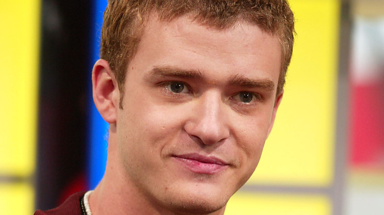 Justin Timberlake in 2002