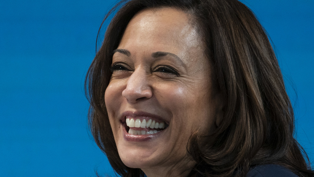 Kamala Harris smiling