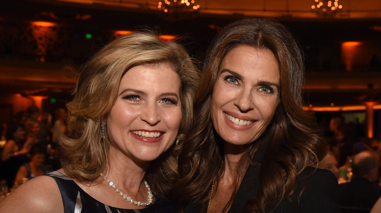 Miranda Wilson and Kristian Alfonso smiling