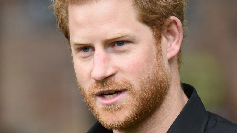 Prince Harry close up