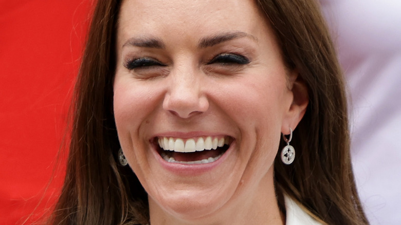 Kate Middleton laughing