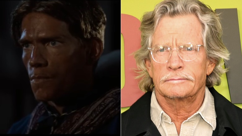 Split image of Thomas Haden Church in "Tombstone" (left) and Thomas Haden Church in 2026 (right).