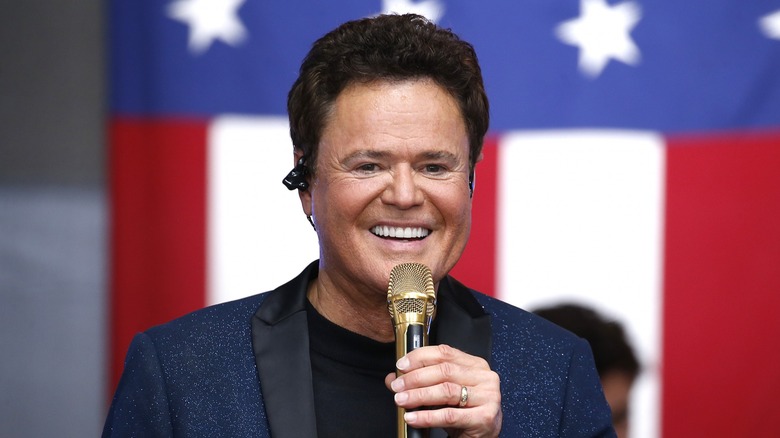 Donny Osmond smiling