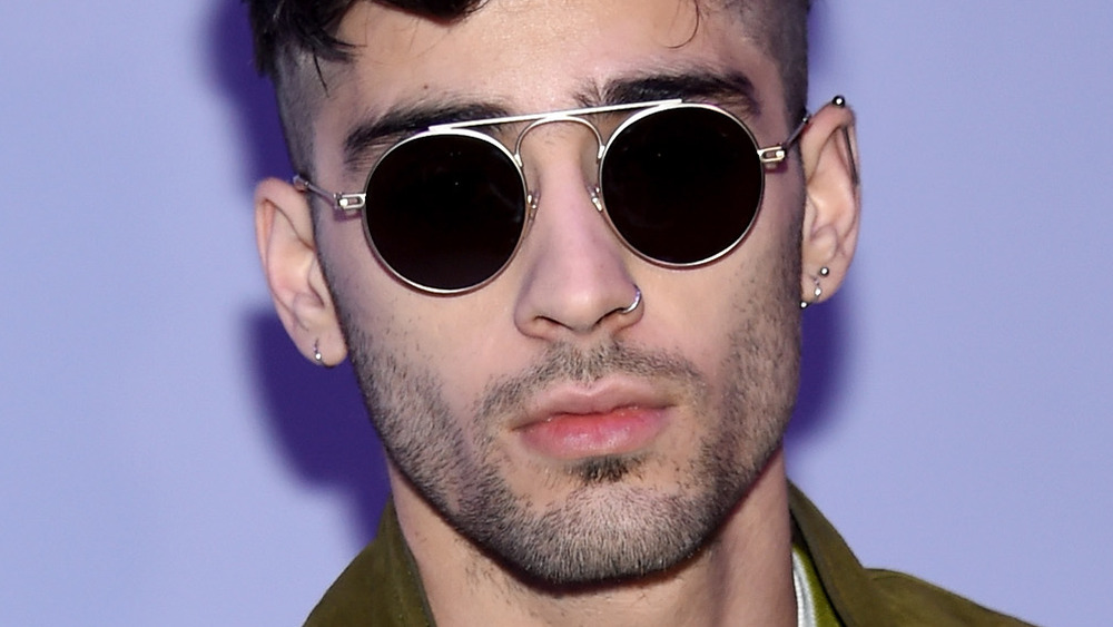 Zayn Malik wearing sunglasses