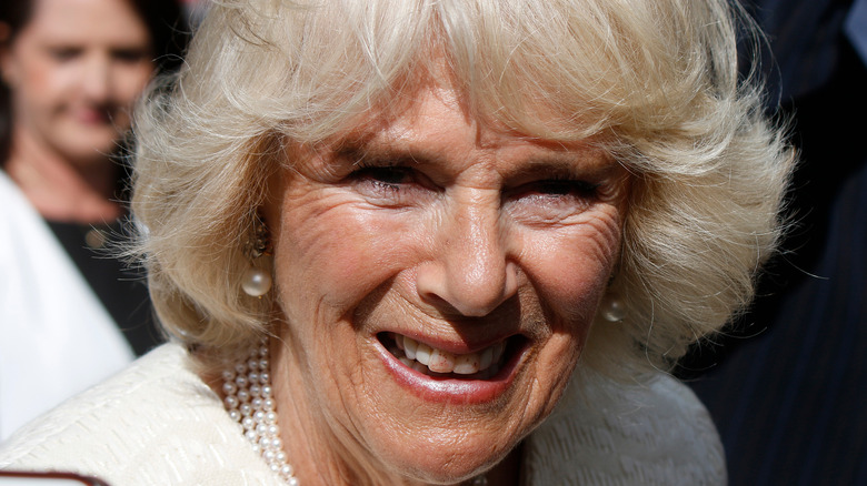 Duchess Camilla smiling