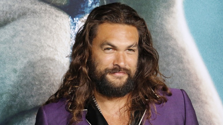 Jason Momoa smiling