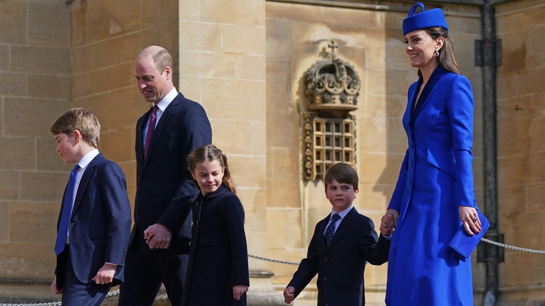 Kate Middleton and her family