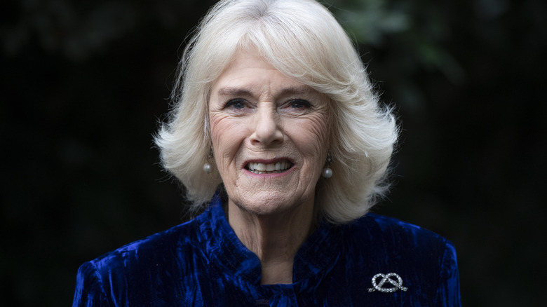 Camilla Parker Bowles smiling
