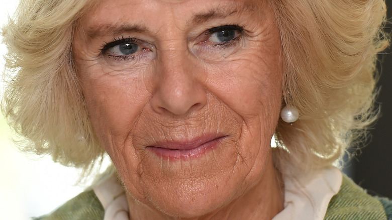 Camilla Parker Bowles smiling