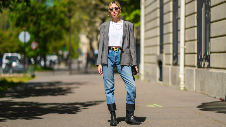 The Telltale Sign It's Time To Retire Your Favorite Jeans