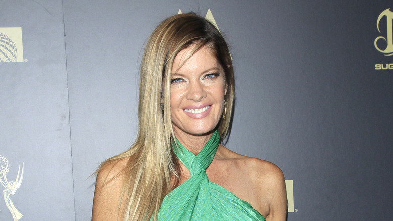 Michelle Stafford smiling