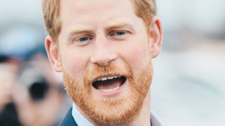 Prince Harry during a visit to Auckland