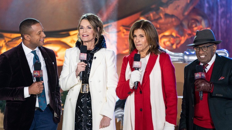 Craig Melvin, Savannah Guthrie, Hoda Kotb and Al Roker