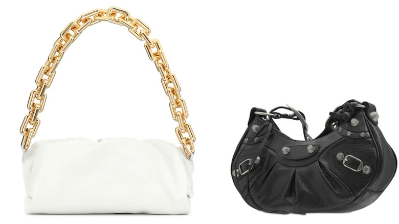 Two different pochette bags