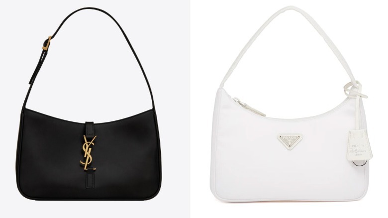 Two different pochette bags