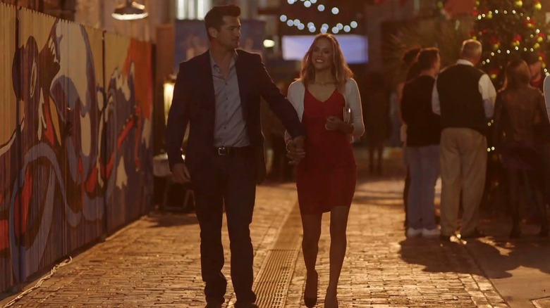 Wes Brown and Jana Kramer in "Christmas in Mississippi."