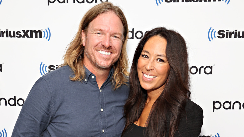 Chip and Joanna Gaines at the SiriusXM Studios 