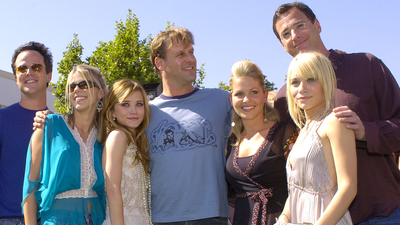 Full House cast members at movie premiere