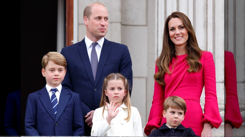 The Walses during the 2022 Platinum Jubilee