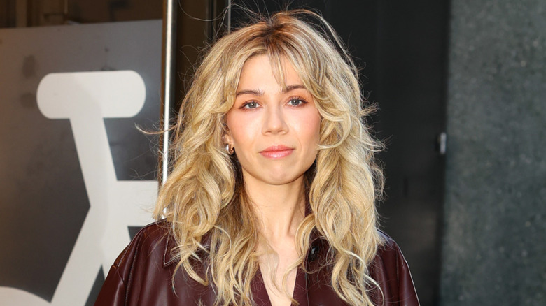 Jennette McCurdy arriving at "Good Morning America" in 2026