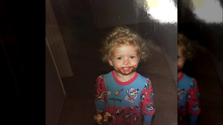 Jennette McCurdy smiling as a baby