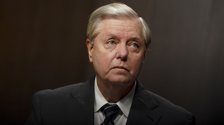Sen. Lindsey Graham (R-SC), waits to begin a hearing on Wednesday, September 30, 2020 on Capitol Hill in Washington, DC.