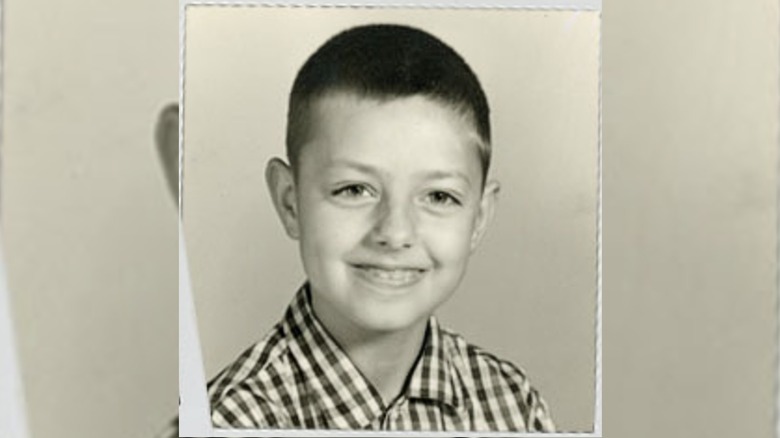 A photo of Lindsey Graham as a child.