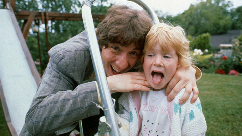 Martin Short smiling with his daughter