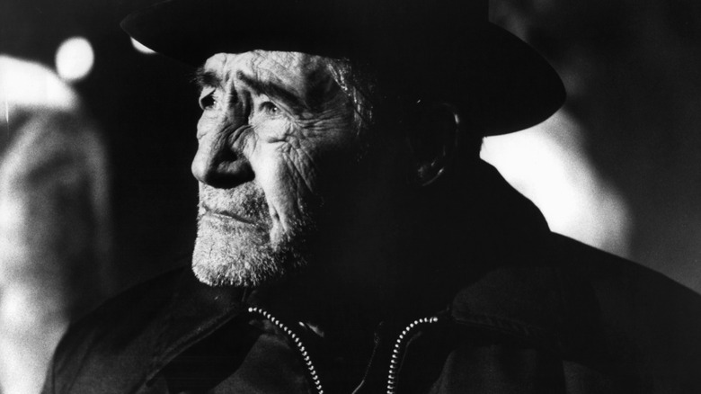 John Carradine in a scene from the 1981 film "The Howling"