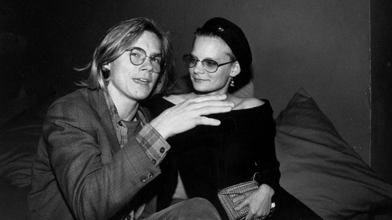 River Pheonix & Martha Plimpton circa the late 1980s