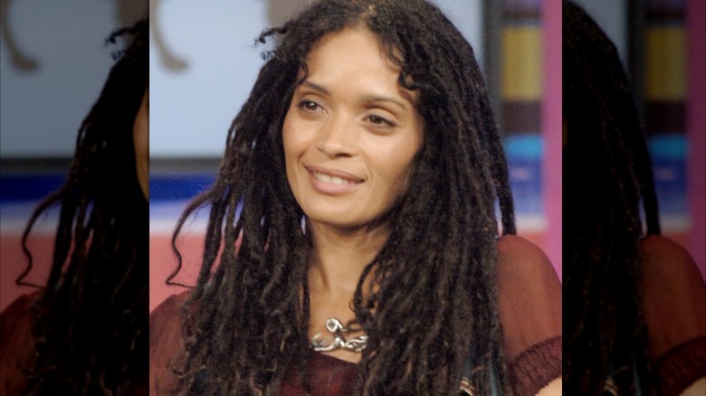 Lisa Bonet smiling during a TCA press tour