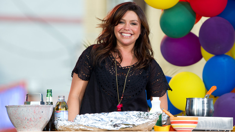 Rachael Ray filming a 2011 episode of the "Rachael Ray Show"