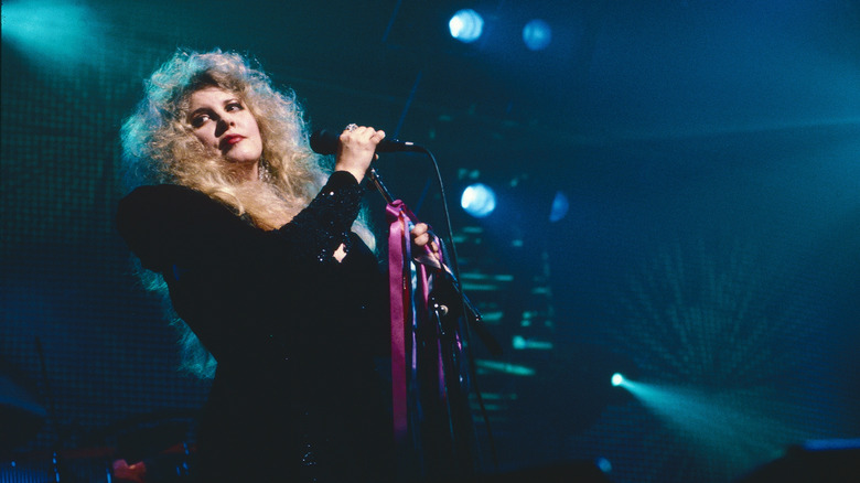 Stevie Nicks performing