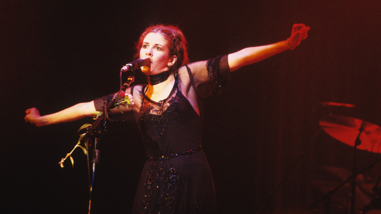 Stevie Nicks singing