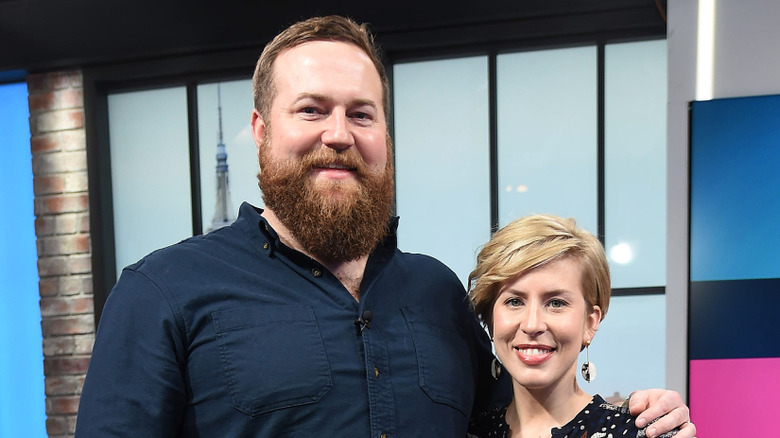 Ben Napier and Erin Napier smiling in January 2020