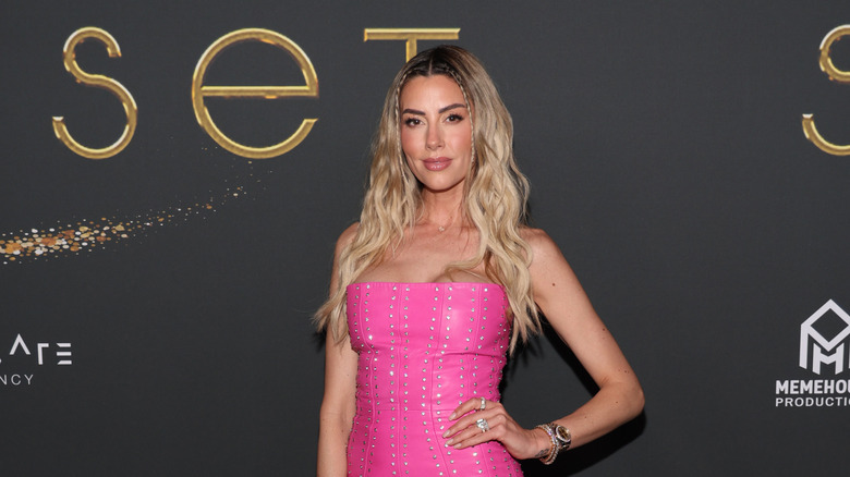 Heather Rae El Moussa posing in October 2025