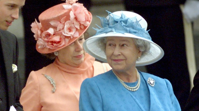 Princess Diana and Prince Charles' wedding photo with Princess Margaret