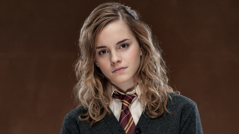 Emma Watson in 'Harry Potter' costume