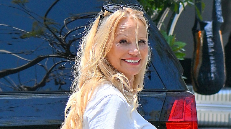 Pamela Anderson's new look