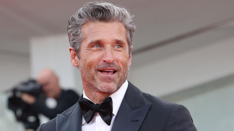 Patrick Dempsey on the red carpet for "Ferrari"