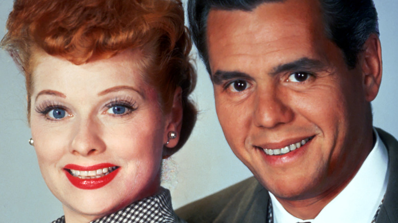 Lucille Ball and Desi Arnaz