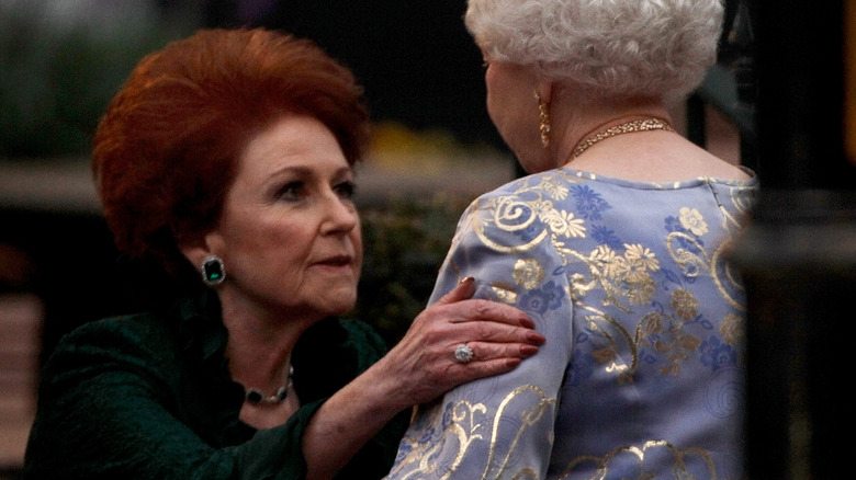 Lady Elizabeth Anson and Queen Elizabeth II