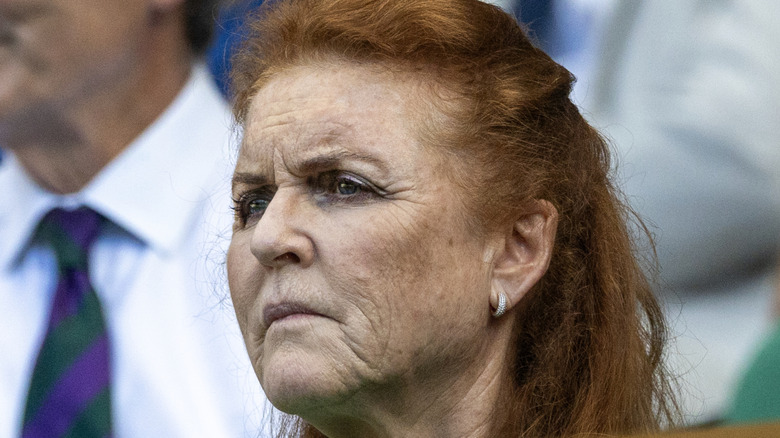 Sarah Ferguson close-up