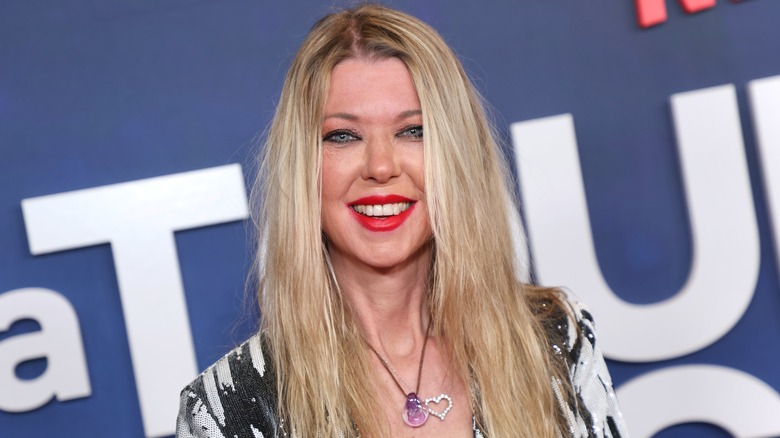 Tara Reid smiling