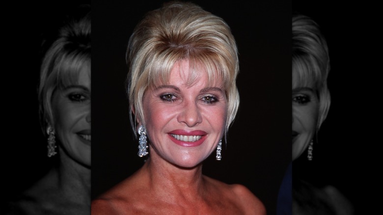 Ivana Trump smiling circa the late 1970s