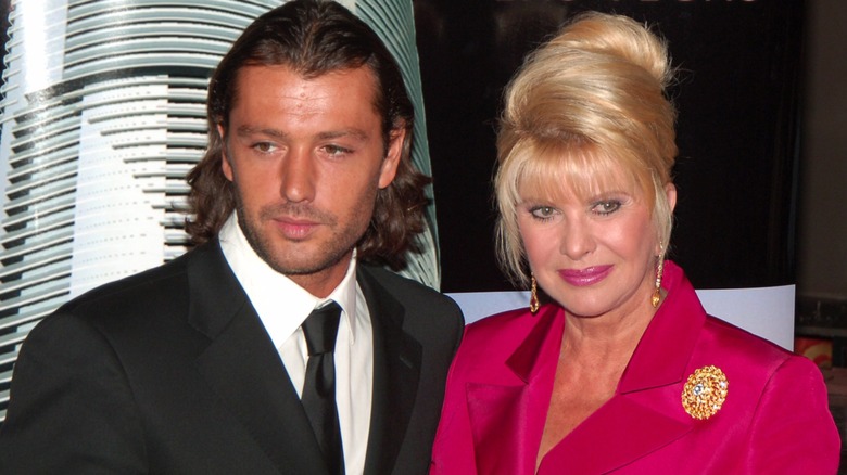 Ivana Trump and Rossano Rubicondi together in Las Vegas
