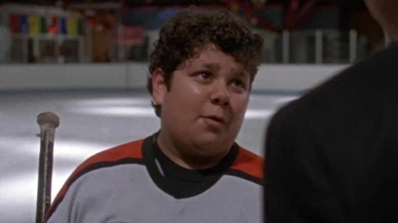Greg Goldberg at an ice hockey game in 'The Mighty Ducks'