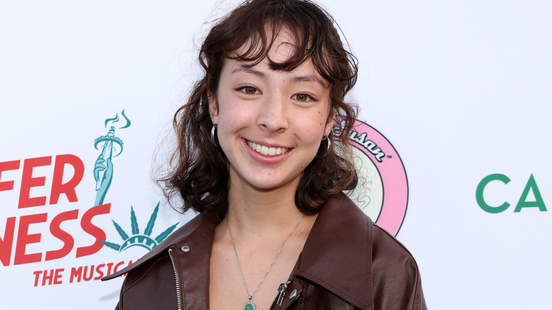 Aubrey Anderson-Emmons attending the opening night of Reefer Madness: The Musical