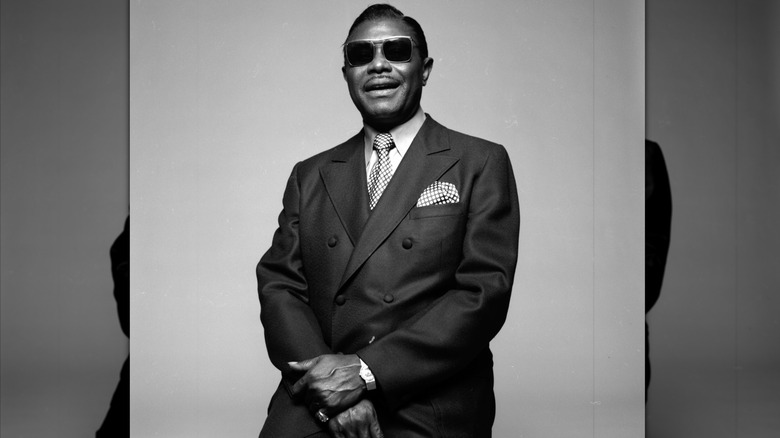 Aretha Franklin's father Clarence Franklin poses for a portrait